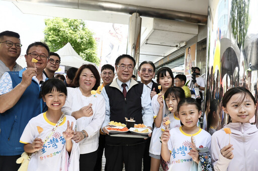 台南農產魅力現身嘉義 黃偉哲親自站台推廣優質物產