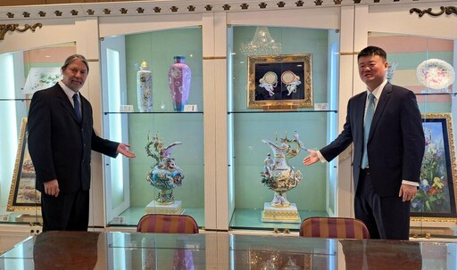 至臻麥森-瓷藝風華特展 瓷繪藝術師臺南首展精采創作