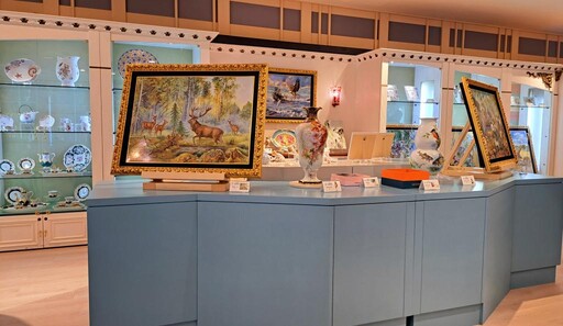 至臻麥森-瓷藝風華特展 瓷繪藝術師臺南首展精采創作