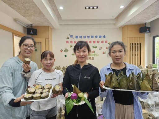 端節前「粽」要想起家鄉味 雲林家扶新住民媽媽吃出鄉愁