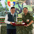 端午節前夕巿府率團赴陸軍步兵203旅慰勞官兵