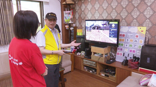 振道慨捐2萬助秋霖園搬新家 在家就能走步道凱擘互動健走服務樂趣多