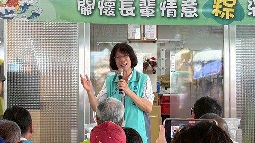 高雄郵局聯合中鋼工會等單位 端午送暖關懷弱勢獨居長者