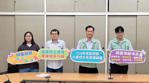 114年經濟部工廠校正及營運調查