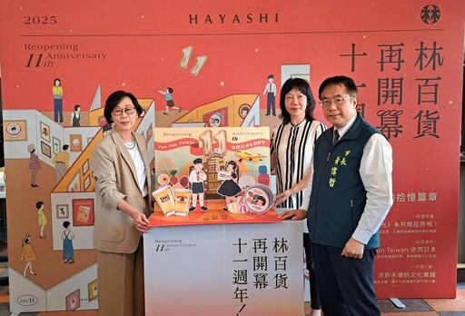 林百貨再開幕11週年《林的拾憶篇章》啟動 翻玩臺灣童年記憶 引領文化旅程