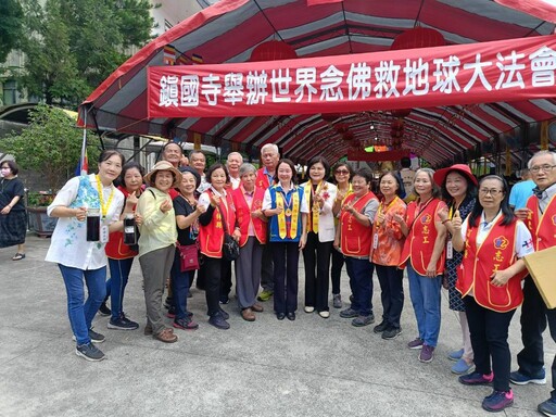 雲林榮服處參加集集鎮國寺獻供大典 為榮民眷祈福