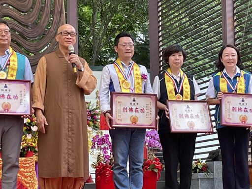 雲林榮服處參加集集鎮國寺獻供大典 為榮民眷祈福