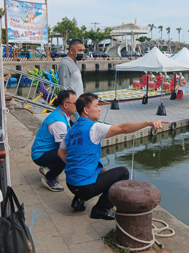 林園傳統龍舟賽即將登場 海洋局完成中芸漁港環境整頓工作