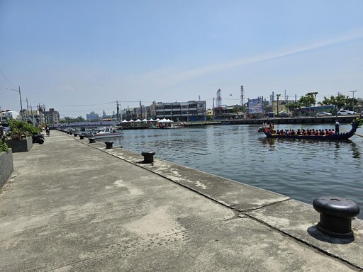 林園傳統龍舟賽即將登場 海洋局完成中芸漁港環境整頓工作