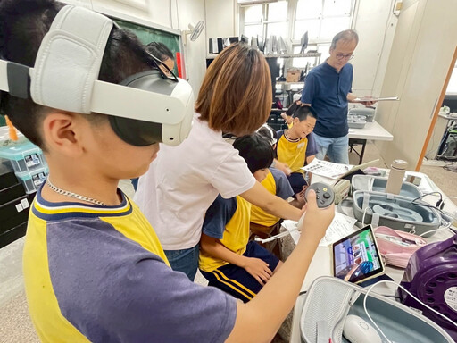 與蝶共舞 臺南市XR數位共學飛向學習新「視」界