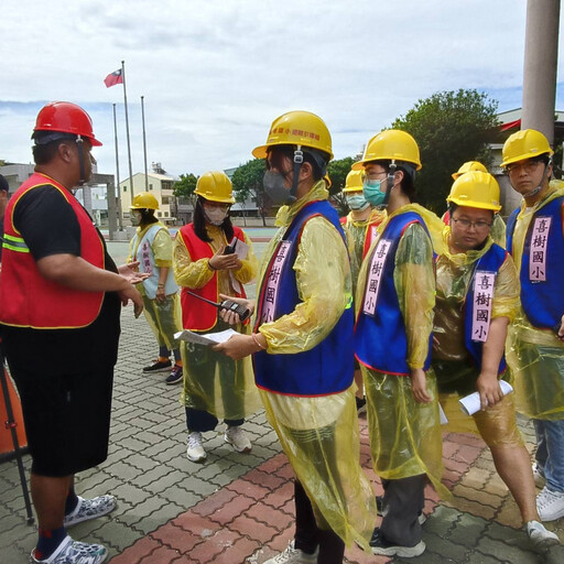 強化防汛整備及應變 南市教育局辦理校園颱洪防汛示範觀摩演練