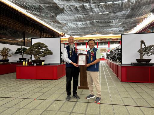 2025臺南市盆栽展覽開展 黃偉哲邀請市民朋友蒞臨參觀