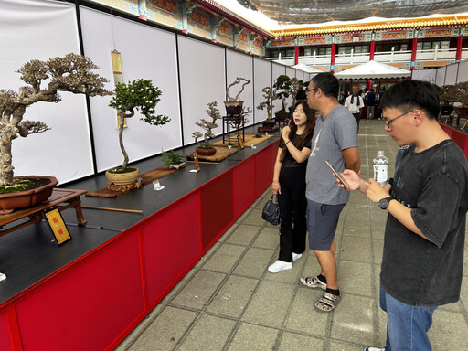 2025臺南市盆栽展覽開展 黃偉哲邀請市民朋友蒞臨參觀