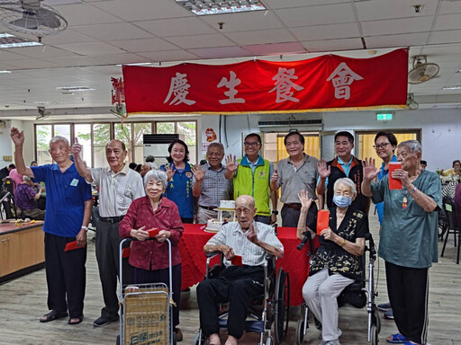 白河榮家感謝雲林榮服處端節贈愛心物資 關懷住民長輩