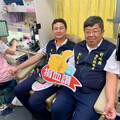 彰化榮服處以行動傳遞溫暖 挽袖捐熱血展愛心