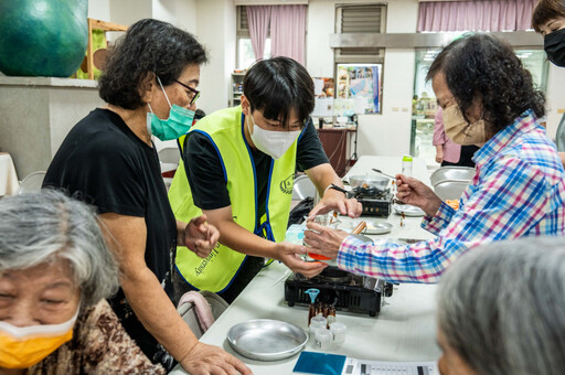 嘉藥USR團隊首進石子瀨社區 丹參手作體驗居民迴響熱烈