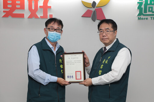 台南展現施政實力 再生水建設與公共工程獲中央雙料肯定