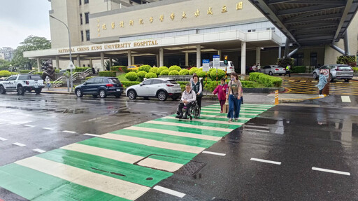 成大醫院周邊設紅綠燈 政府與地方攜手打造友善交通環境