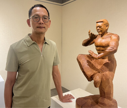 功夫俠客-林進昌木雕個展