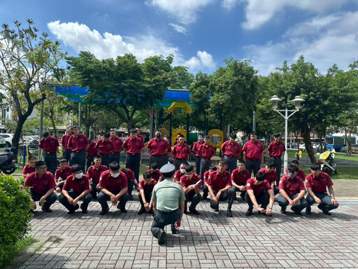 替代役法紀教育在職訓練,台南落實役男民防勤務訓練