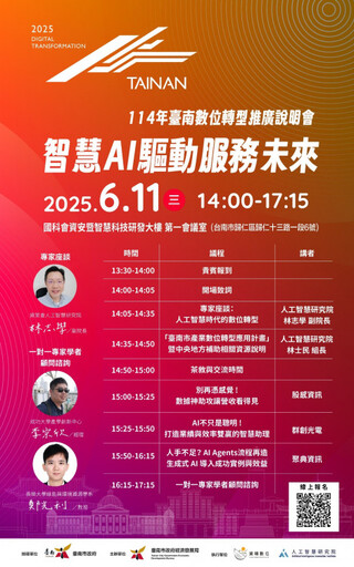 南市經發局助攻企業數位轉型 6月11日歡迎踴躍參加