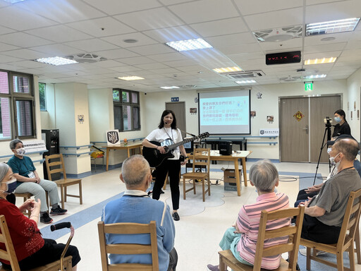 彰化榮家攜手國衛院音樂療癒活動 提升住民失智照護品質