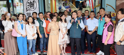 潮龍宮蝦餅觀光工廠開幕 帶旺安平觀光台南市長黃偉哲站台!