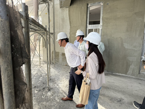 臺南市安南區全民運動館工程進度達65％ 景觀鋼橋將成安南區打卡新地標