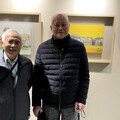 版畫之父廖修平來金 黃世團版畫工作室 「美柔丁版畫」示範教學
