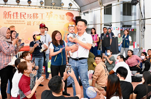 新住民及移工孕產婦親子活動 蘇俊賓:持續打造桃園多元友善孕產環境