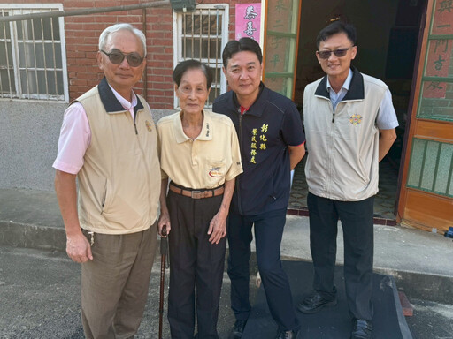 輔導會陳進廣視導彰化榮服處 傾聽基層關懷榮民眷