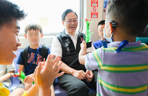 桃捷「巧虎有愛」公益出遊 張善政陪伴弱勢童共度快樂旅程