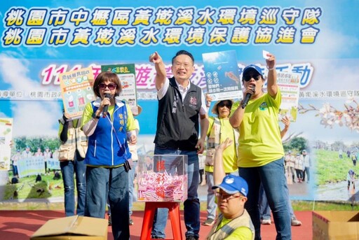 114年悠遊黃墘溪健走活動 蘇俊賓:公私協力改善水環境 打造優質休閒運動空間