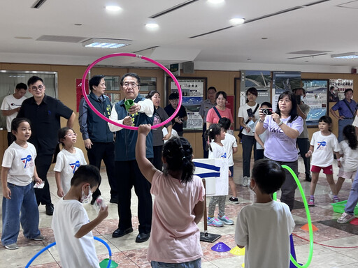 台南幼兒園實作活動樂趣多,市長參與同歡