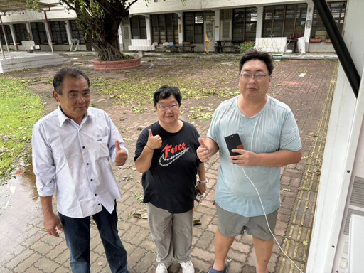 台南鹽水區颱風後缺電,市府民間協力設充電站
