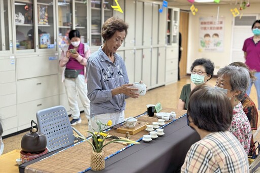 八德榮家x大宇證券x田心緣 茶道課程攜手長者推動文化共學悠遊茶道藝境