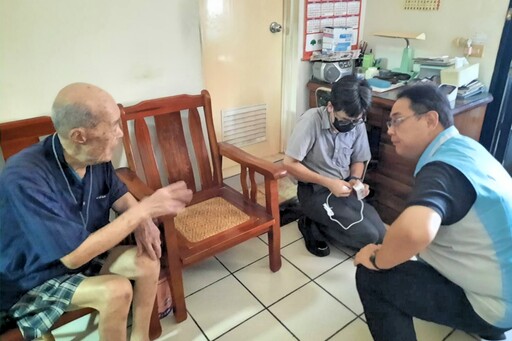 新竹榮服處推動遠距居家照顧系統 以科技與溫情守護年長獨居榮民安全