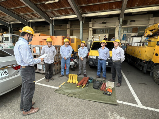 台電新竹區處全力戒備楊柳颱風來襲 籲民眾多利用網路通報查詢停復電