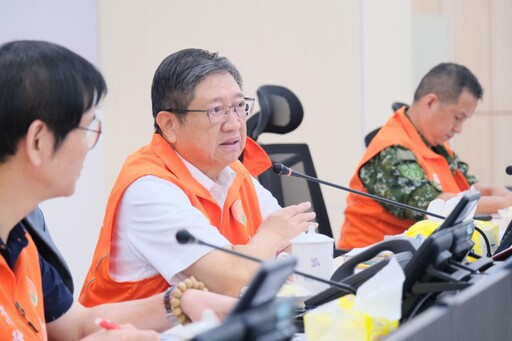 楊柳颱風來襲！竹縣災害應變中心三級開設 楊文科縣長主持整備會議