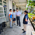 後港國小頂山校區屋頂因颱風受損 教育局急處理