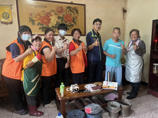 用行動傳愛！金門榮欣志工助獨居榮民居家環境整理