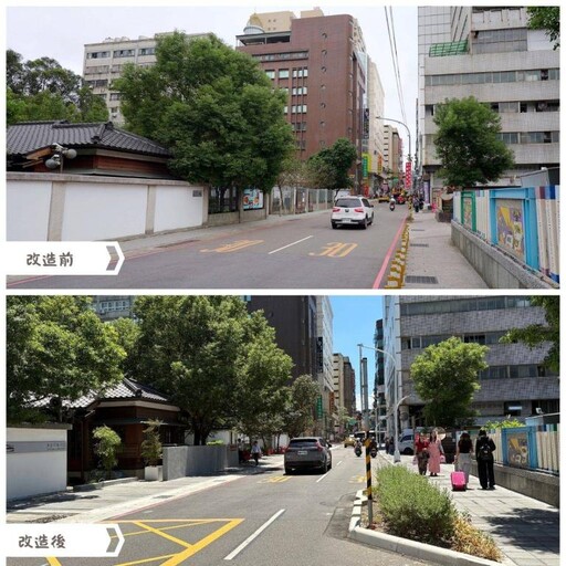 準備開學! 桃園國小串聯七七藝文町藝文通學步道變大了 學童安心上學