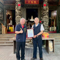 彰化榮服處感謝招福宮送愛榮民眷 中元善念化祝福