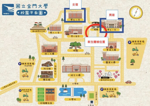 金大新生將報到 體檢安排安心又便利