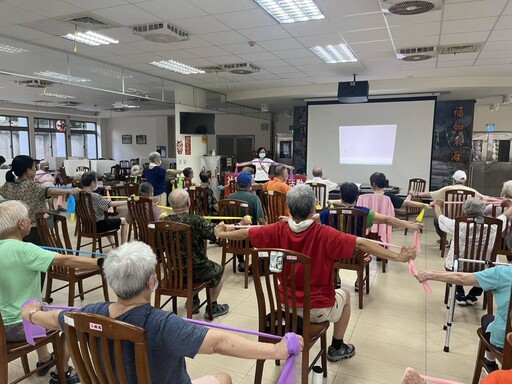 彰化榮家家辦預防延緩失能課程 守護長者健康