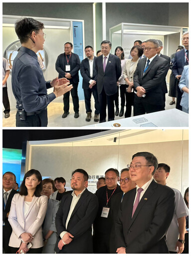 行政院長與中部自行車業者交流 副市長鄭照新承諾全力協助企業穩定發展