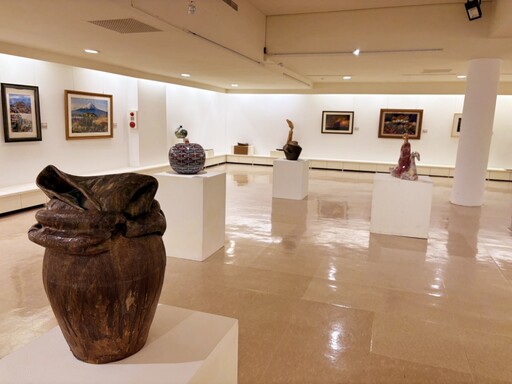 2025苗栗縣美術名家年展「晝夜」盛大開展 凝鍊出晝夜交替中思想與情感