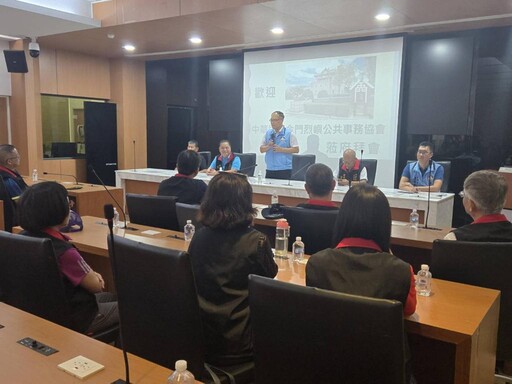 中華民國金門烈嶼公共事務協會抵金拜會縣府