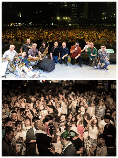 逾百萬人次參加! 市民廣場爵士盛宴圓滿落幕 2025台中爵士音樂節熱力不散場