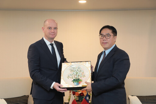 波蘭台北辦事處畢爾斯基處長拜會台南 盼多領域帶動台波關係